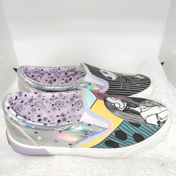 Disney Shoes - Nightmare Before Christmas Women's 6.5 Low Top Slip-On Sneaker Shoes
